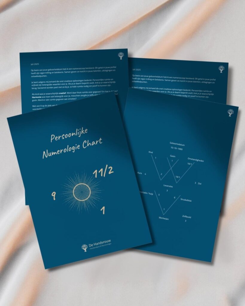 persoonlijke numerologie chart